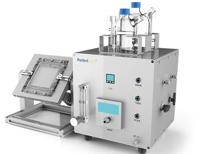 Experimental Flat Plate Photochemical Reactor